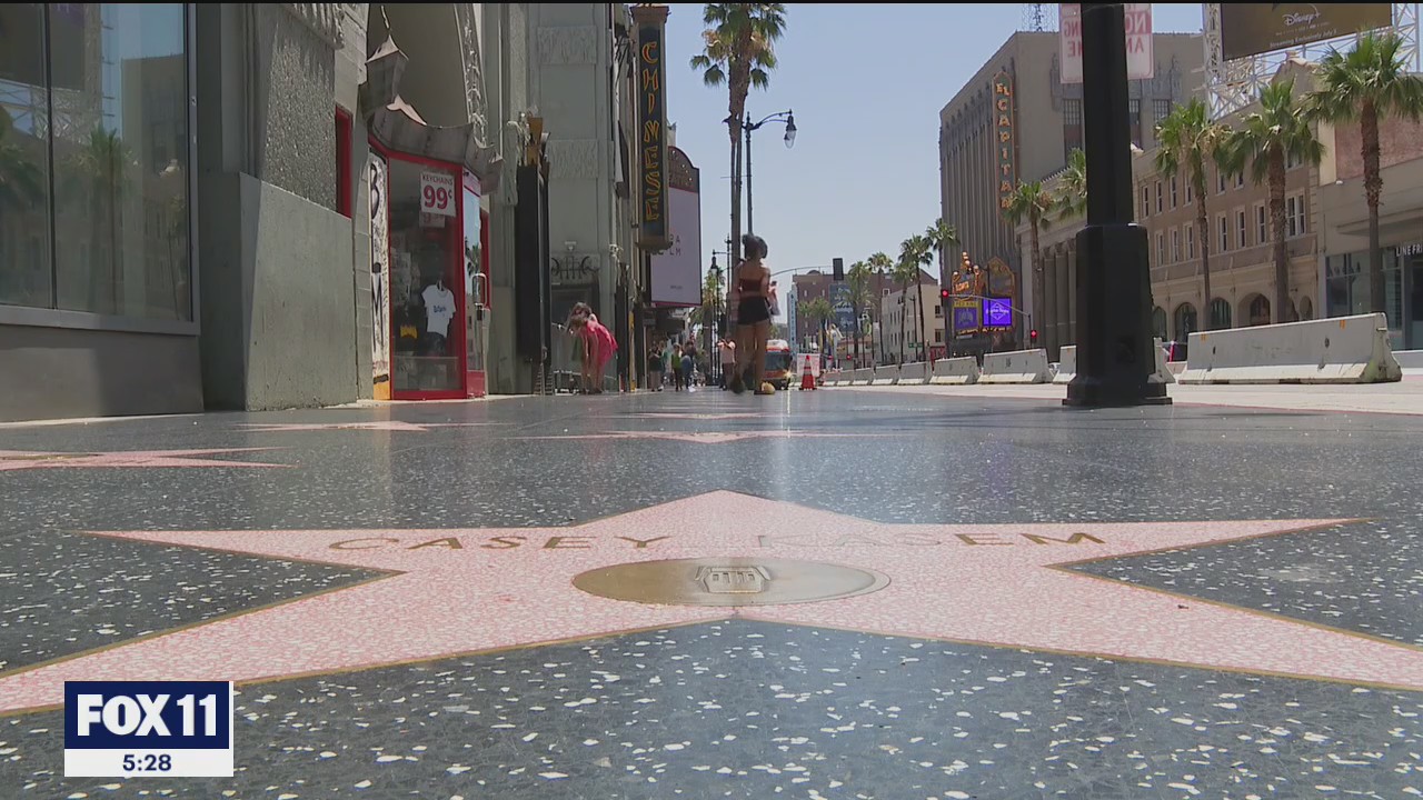 Foot traffic back up in Hollywood