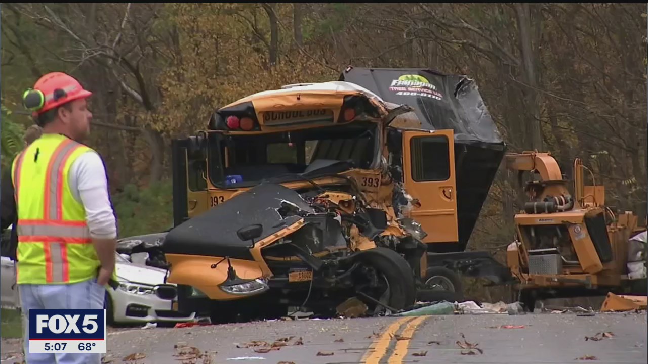 Multiple injuries following school bus crash in Orange County