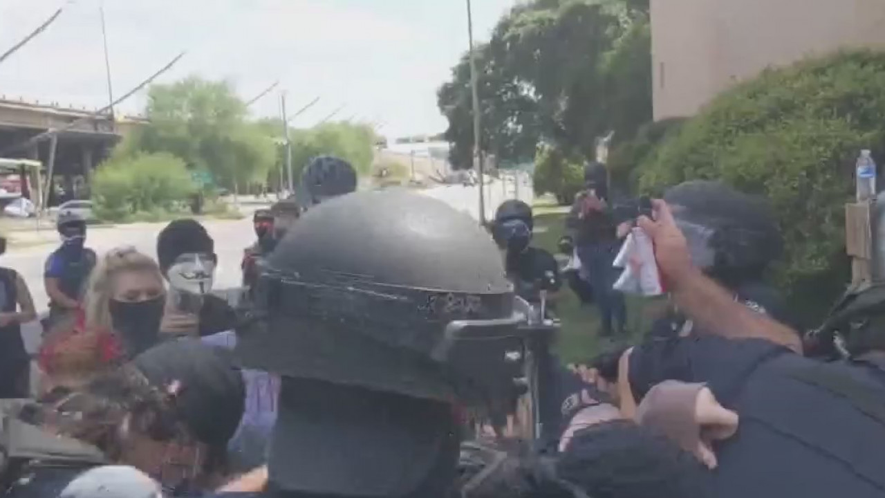More than 20 arrested in protests during weekend demonstrations