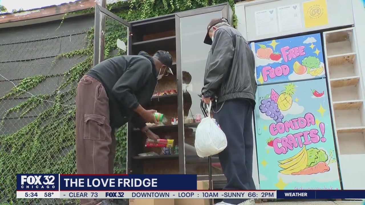 Community refrigerators helping to combat food insecurity in Chicago