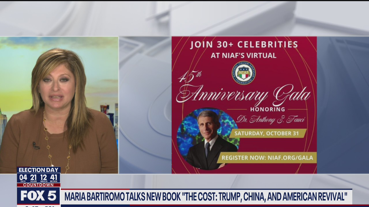 Maria Bartiromo talks election, NIAF’s gala and more!