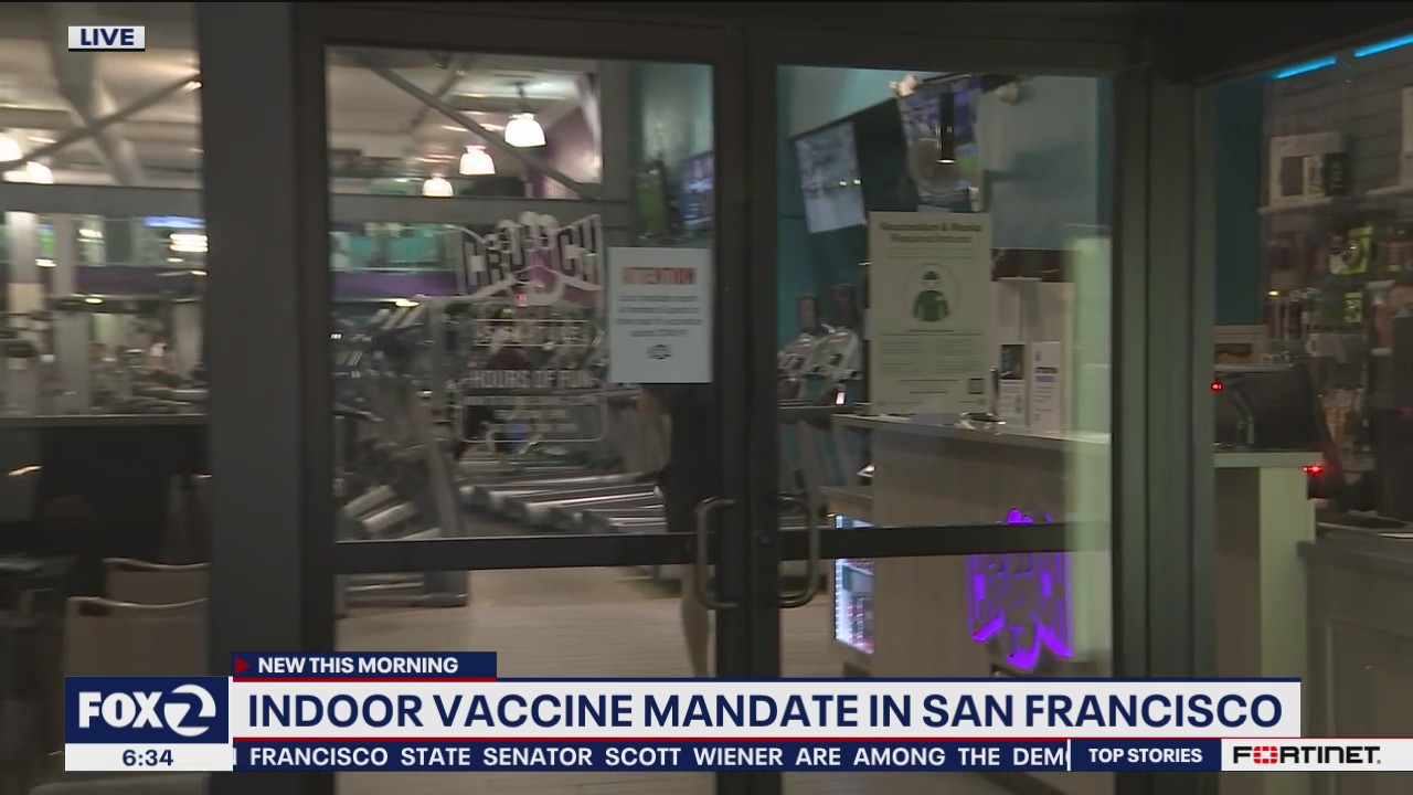 One gym in San Francisco already checking for vaccine cards
