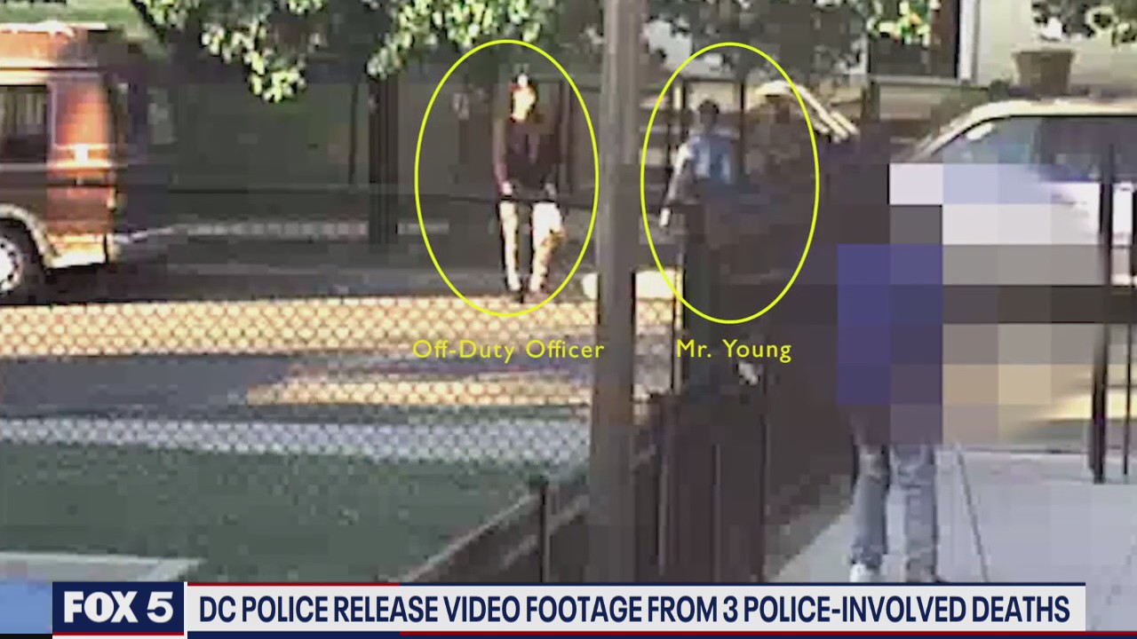 DC police release footage from 3 police-involved deaths