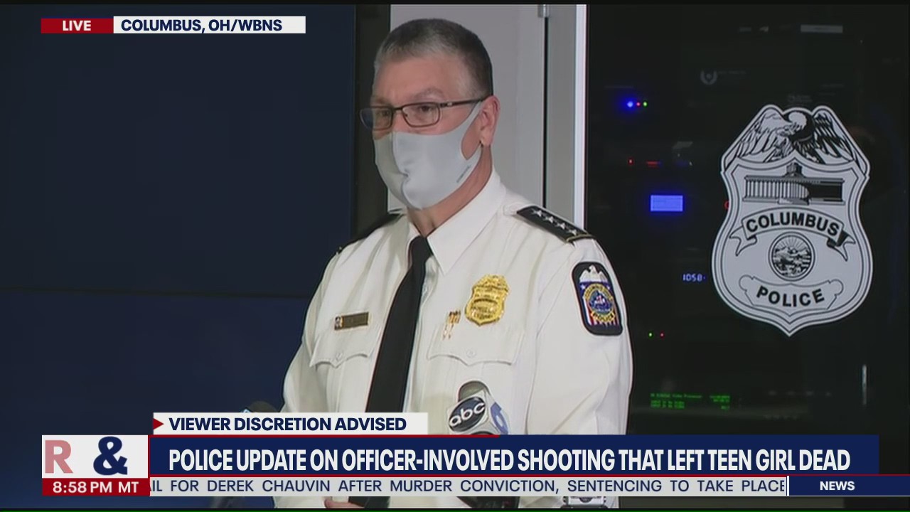 Columbus Police Update: Body camera footage released of shooting of teen girl