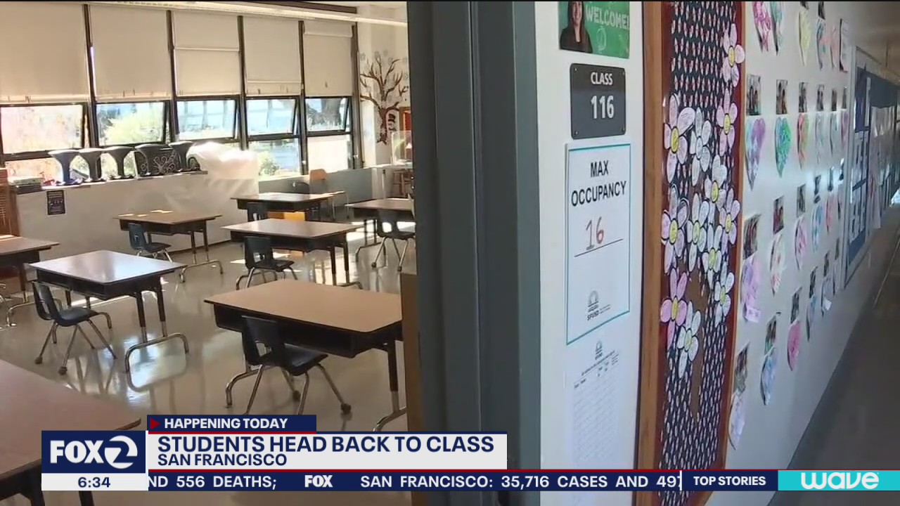 San Francisco students head back to class