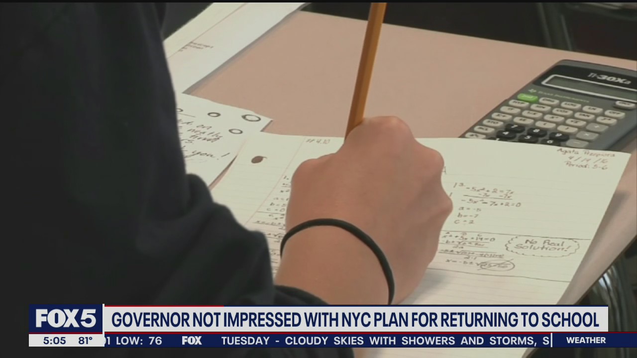 Cuomo, UFT disapprove of NYC school plan
