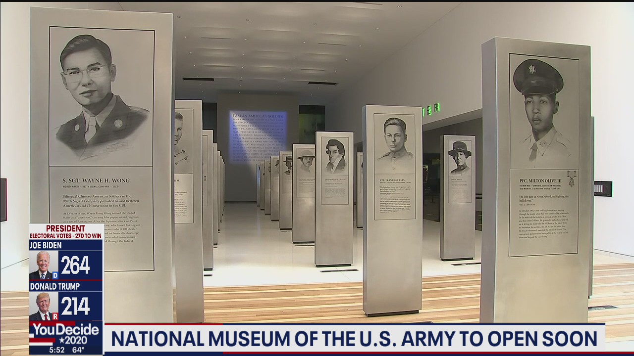 National Museum of the US Army to open soon