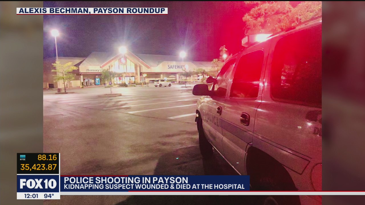 Payson Police fatally shoot man in parking lot encounter