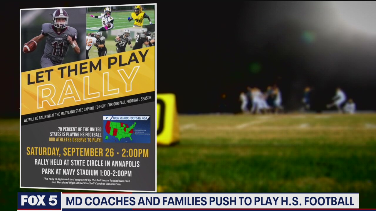 Maryland coaches and families push to play high school football