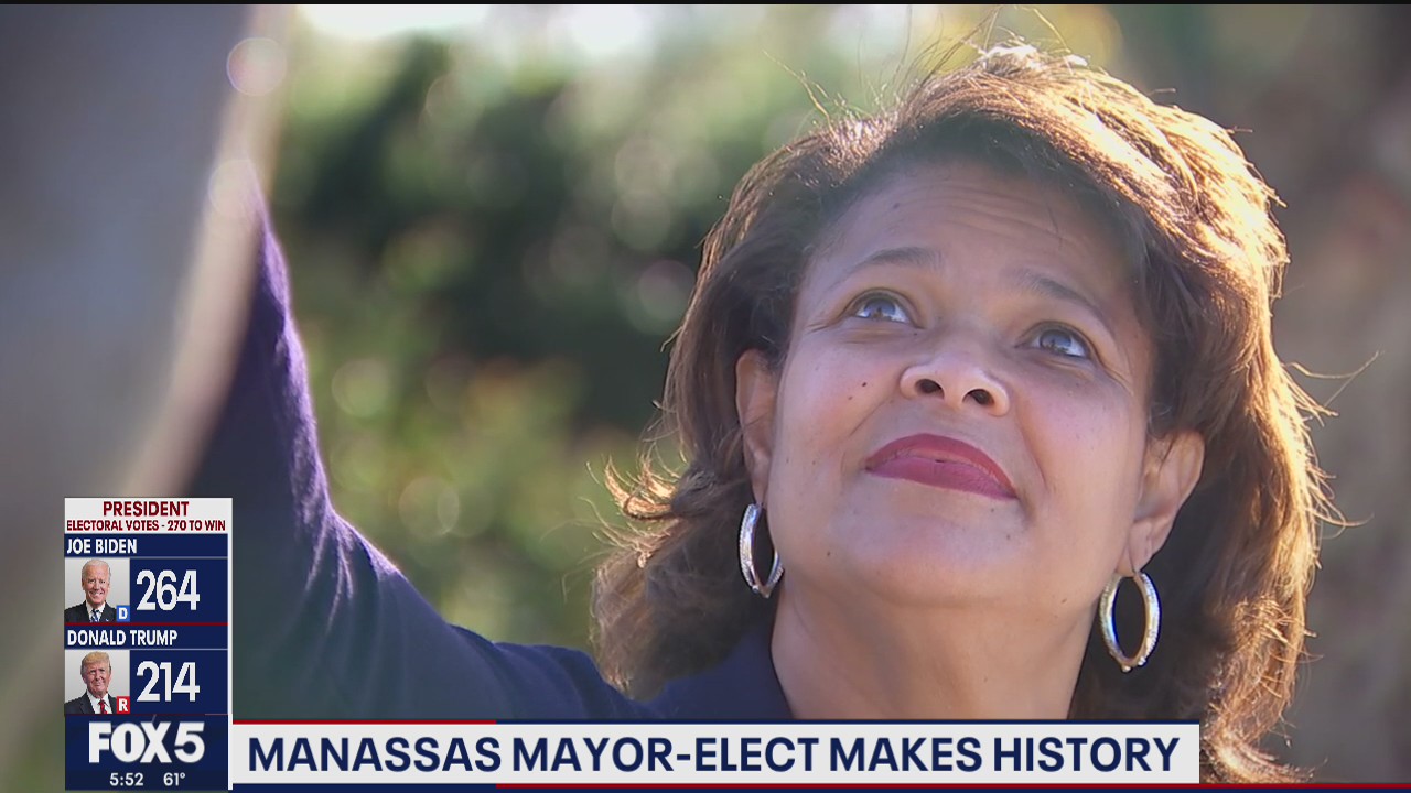 Manassas mayor-elect makes history