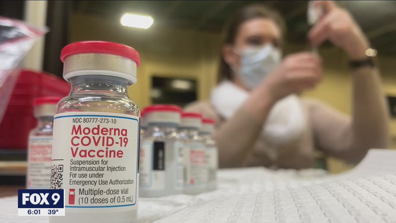 Winter storm shipping delays now apparent in MN vaccine data