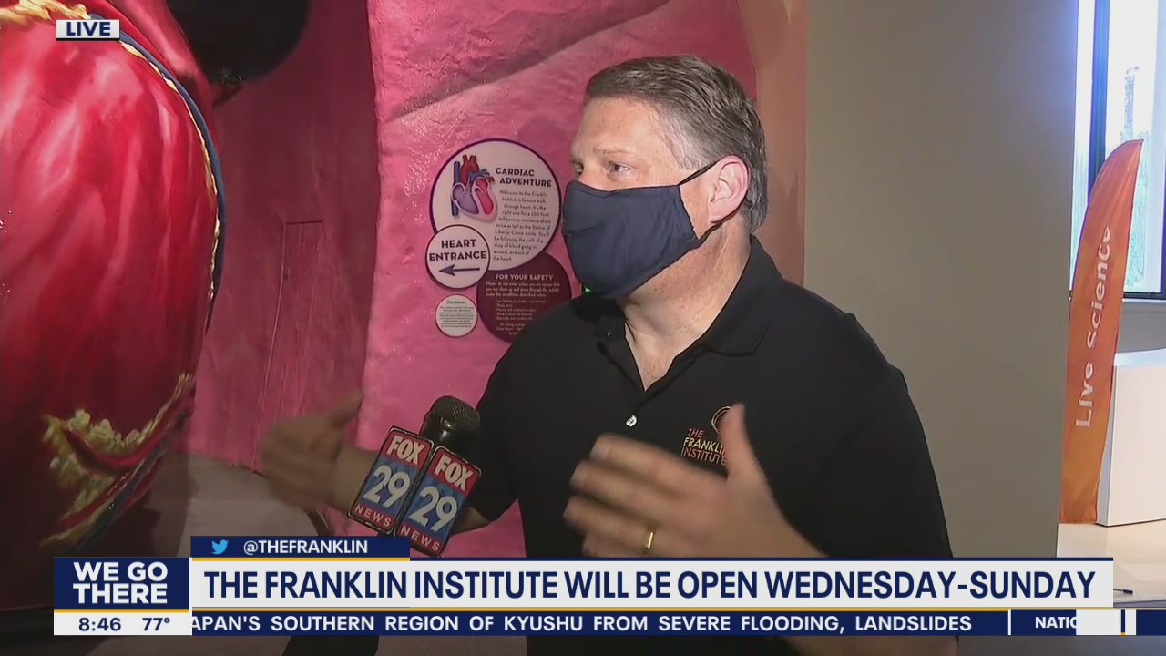 Franklin Institute reopens to the public Wednesday