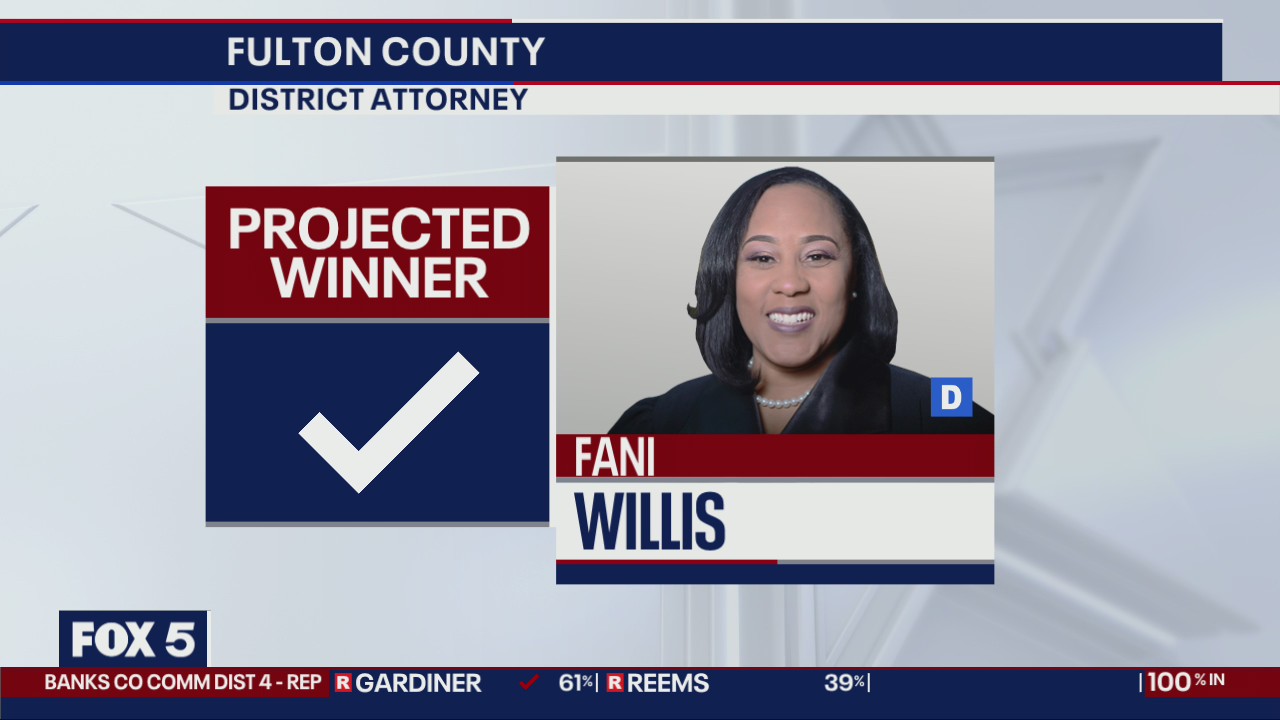 Fani Willis claims victory in Fulton County DA race