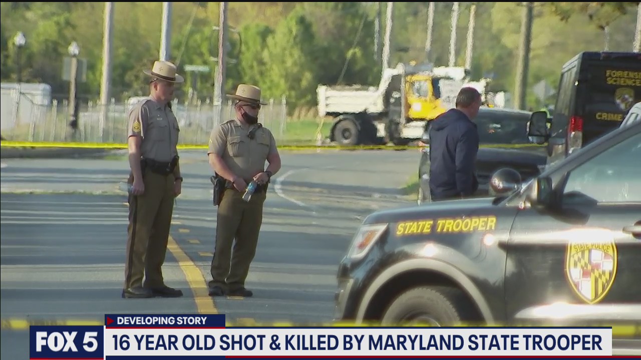 Teen shot to death by Maryland State Trooper in Leonardtown