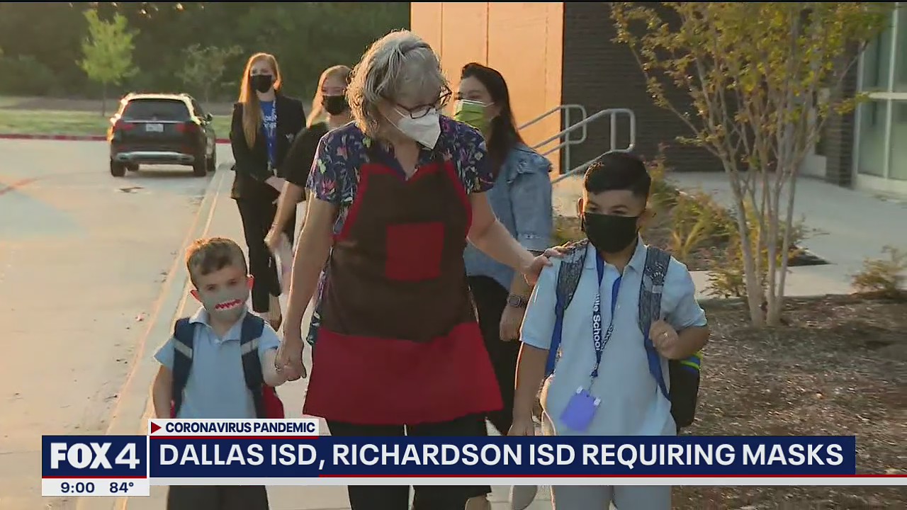 Dallas ISD, Richardson ISD requiring masks