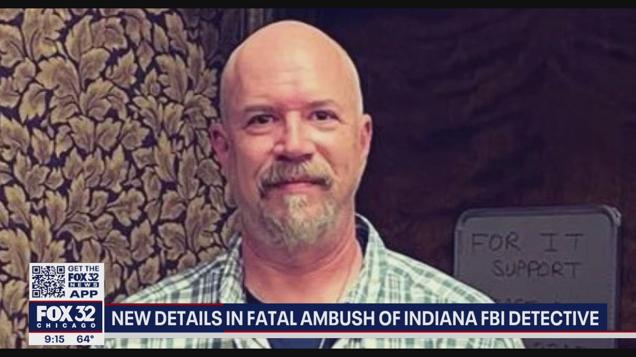 Indiana police officer fatally shot in ambush while on duty