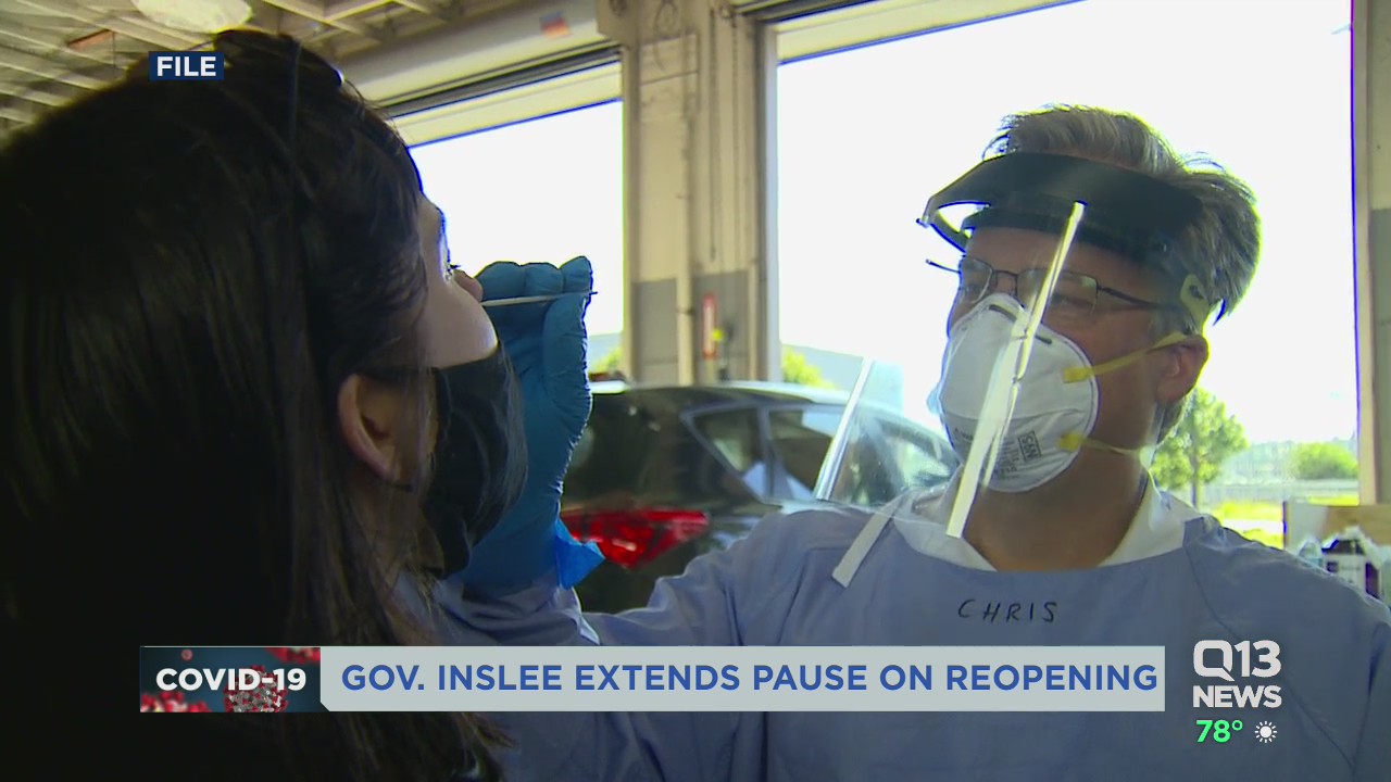 Inslee extends pause on reopening Washington to July 28