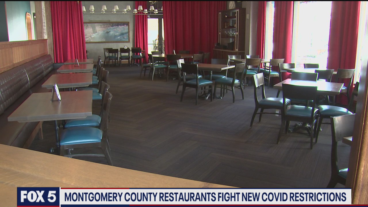 Montgomery County restaurants fight new COVID restrictions
