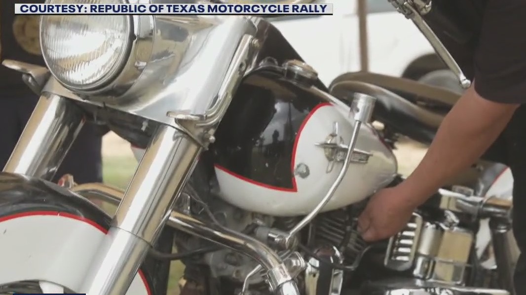 Republic of Texas Motorcycle Rally celebrating 25th anniversary