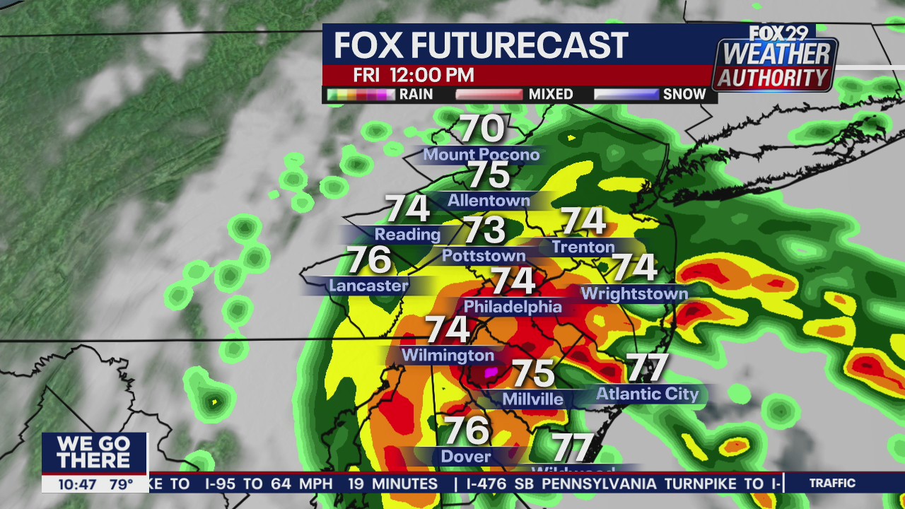 Weather Authority: Tropical Storm Warnings issued as Fay bears down on region