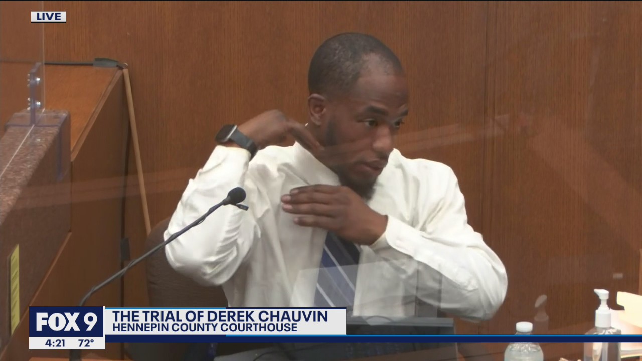 Witness describes seeing Derek Chauvin kneeling on George Floyd