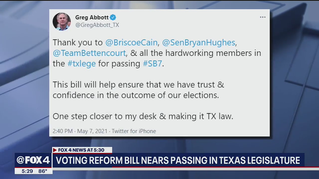 Texas House passes controversial voting legislation after changes from Democrats