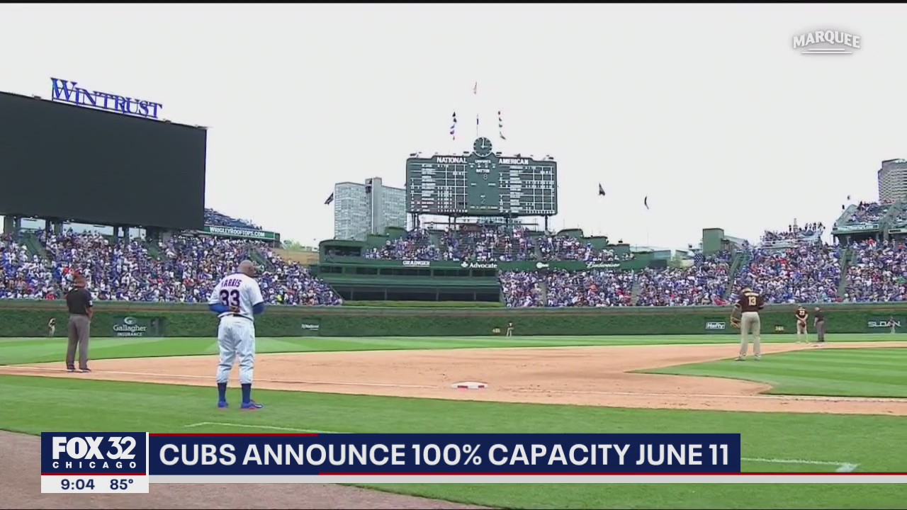 Pritzker releases Phase 5 guidelines for Illinois, Cubs and Sox announce full capacity June 11