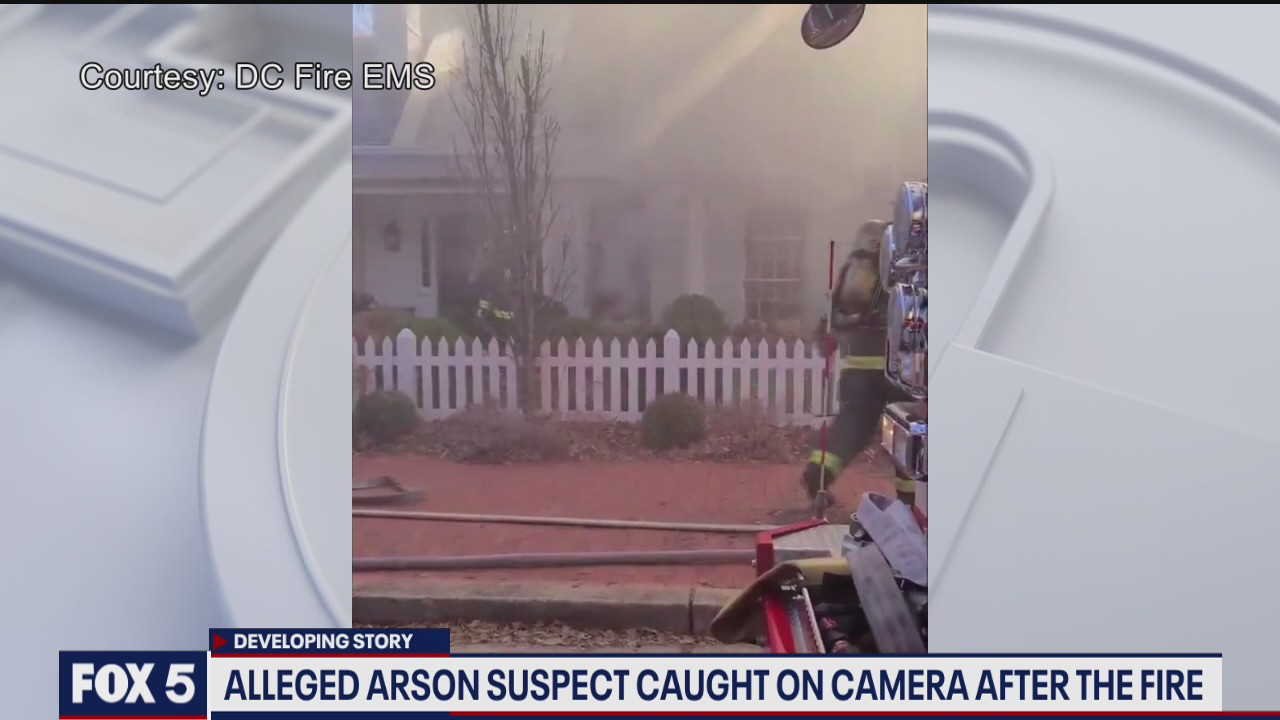 DC man charged with arson in Georgetown home fire