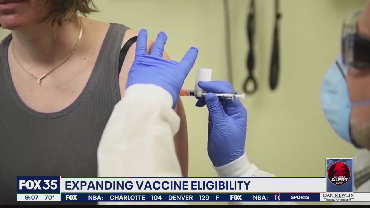 Expanding vaccine eligibility