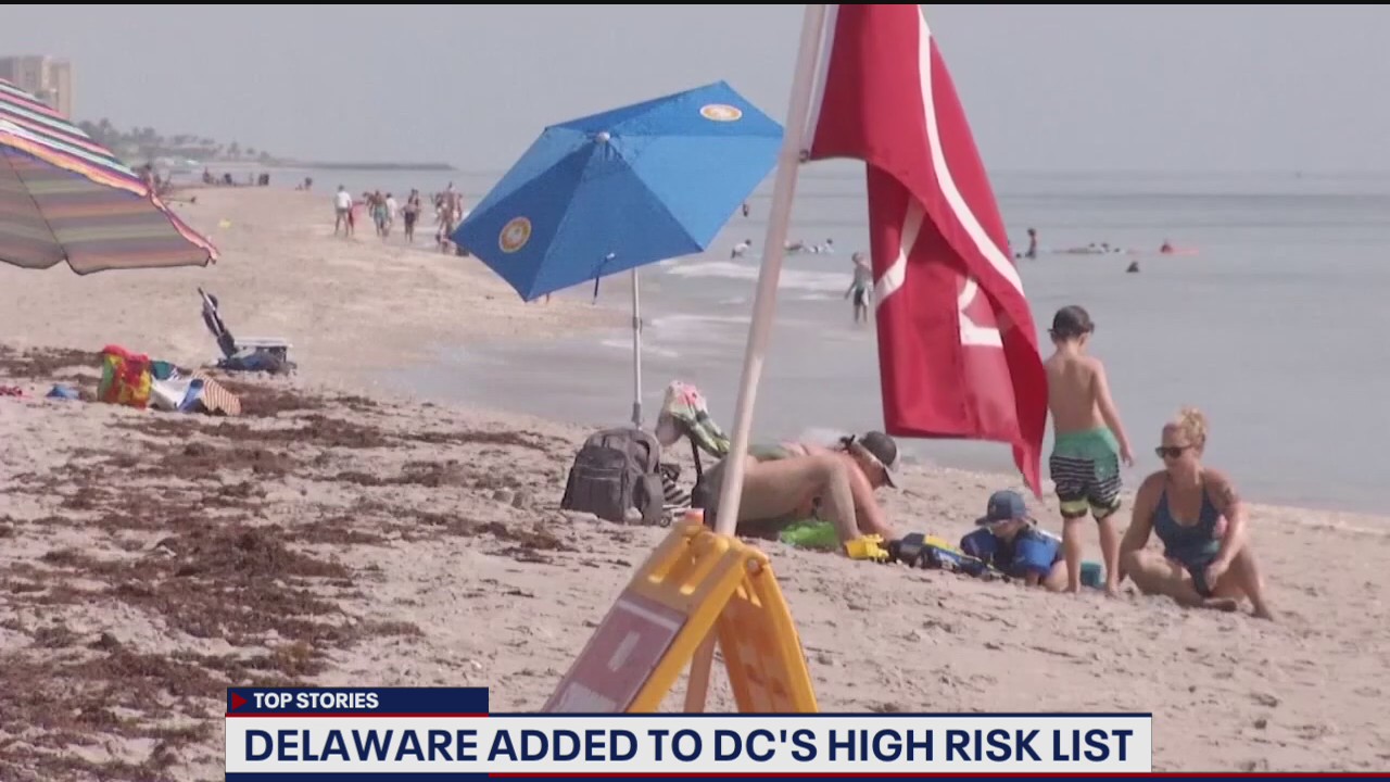 DC adds Delaware back to list of 'high-risk' states
