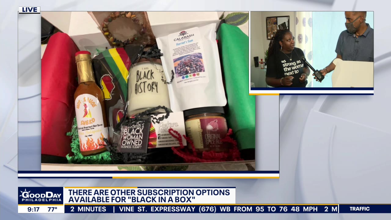 'Black in a box' is stuffed with goodies from Black-owned businesses
