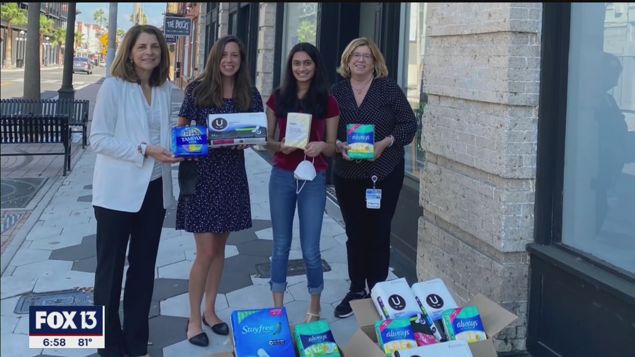 Tampa teen helps other girls