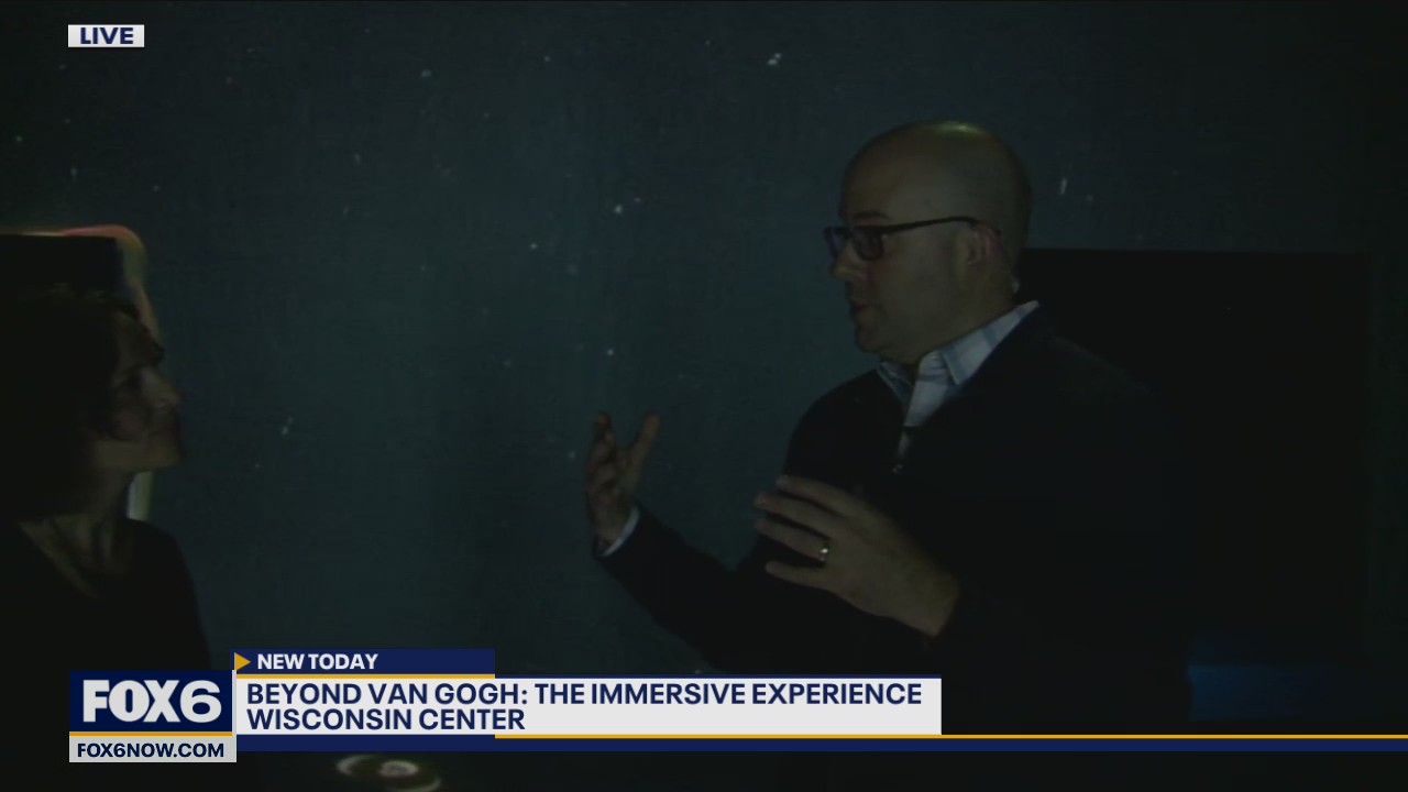 Beyond Van Gogh opens tomorrow at The Wisconsin Center