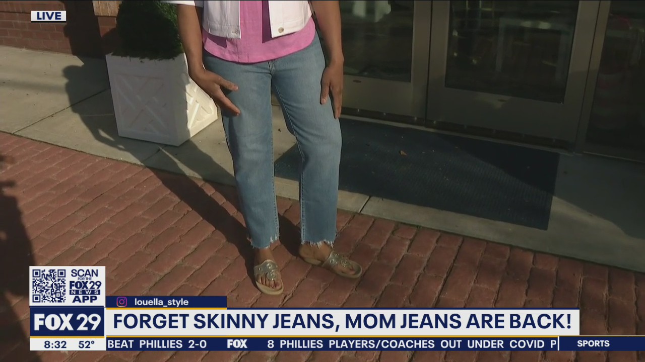 Forget skinny jeans, mom jeans are back!