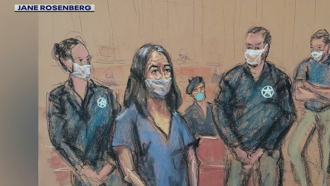 Ghislaine Maxwell in court