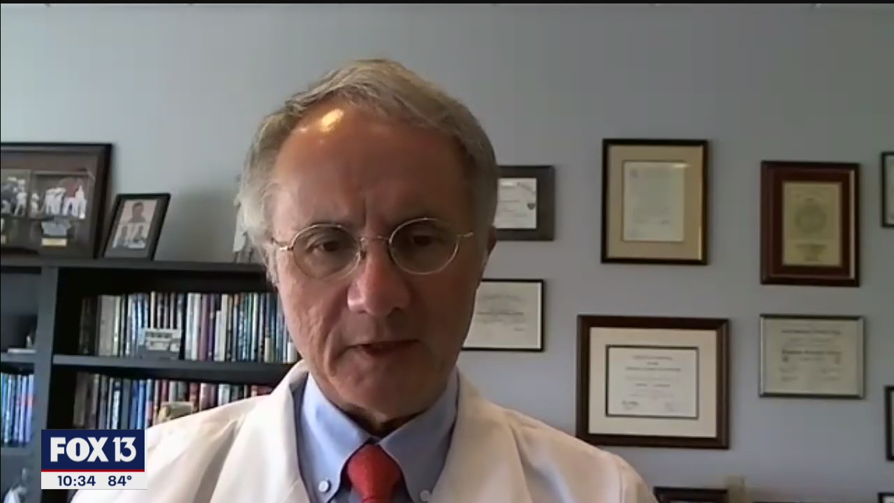 USF's Dr. Lockwood helps makse sense of COVID-19 case surge