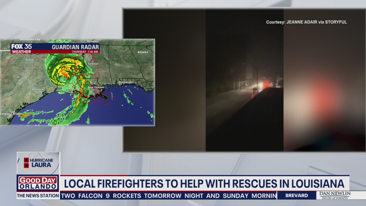 Local firefighters to help with rescues in Louisiana