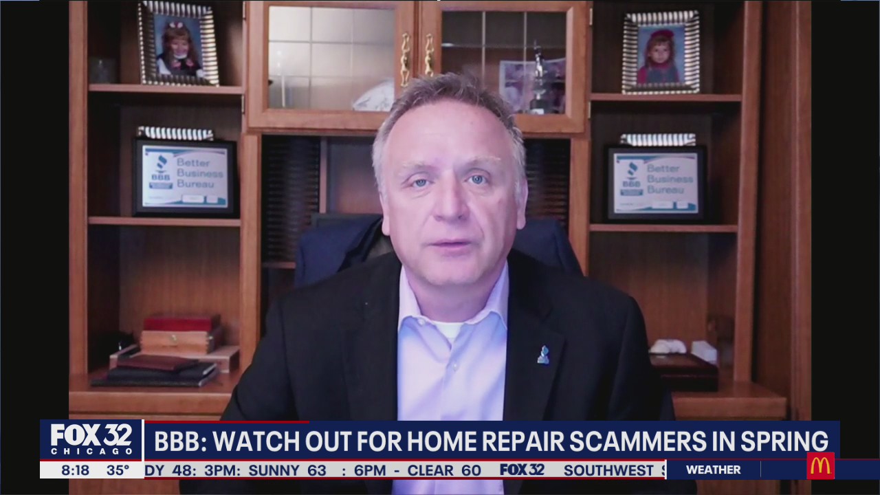 BBB warns of home repair scams this spring
