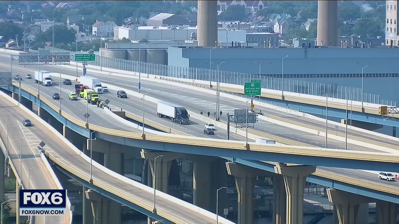 Police respond to shots fired on I-43 in the Marquette Interchange