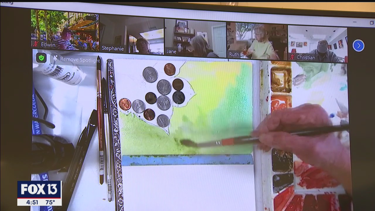 Online watercolor classes for seniors