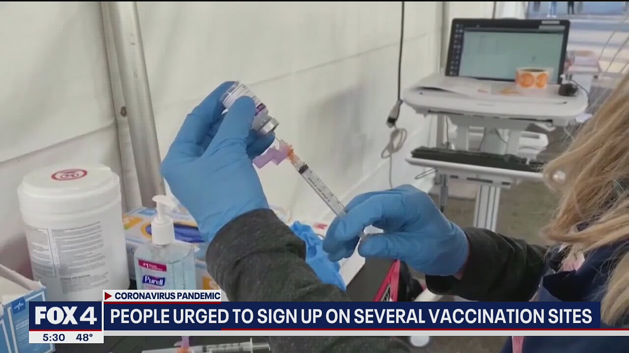 Dallas County Judge Clay Jenkins says people should sign up on multiple COVID-19 vaccination lists