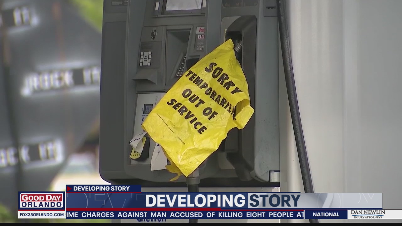 Gas demand spikes in Central Florida after fuel pipeline hack
