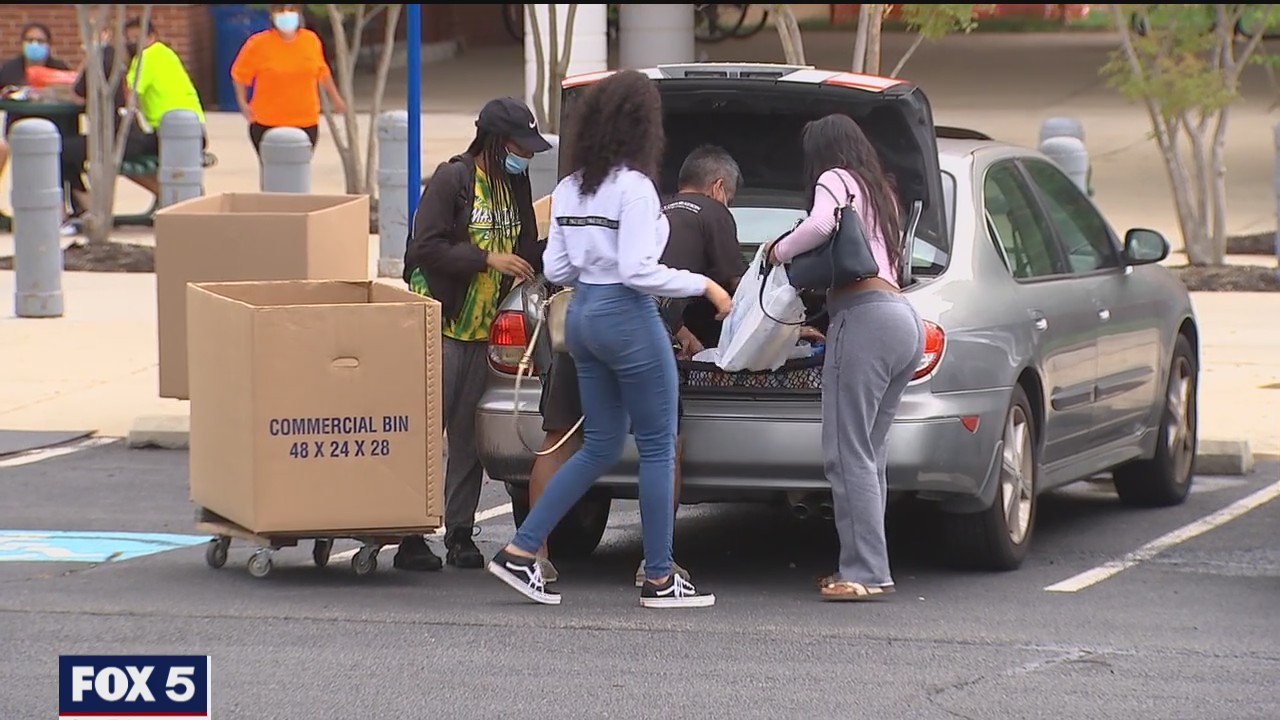 George Mason University welcomes returning students back to campus