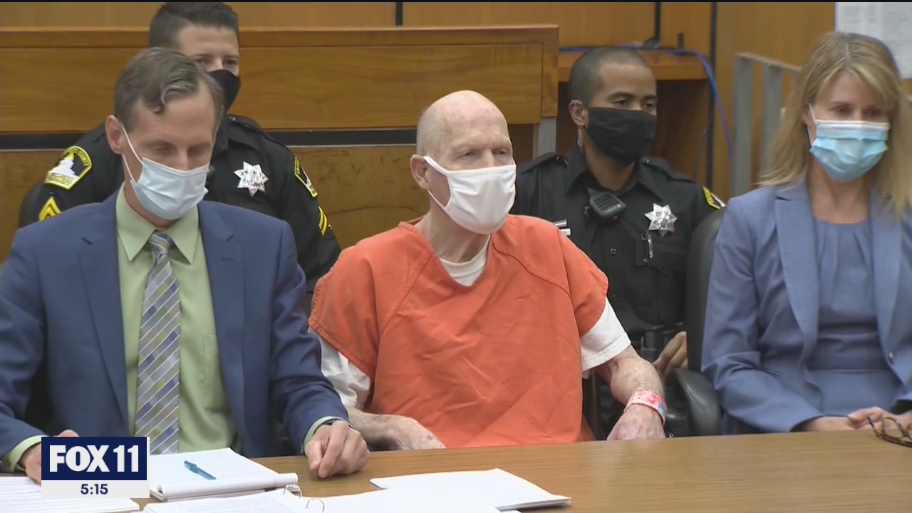 Golden State Killer faces his victims before sentencing