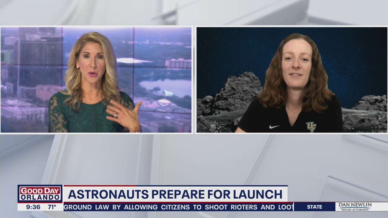 Astronauts prep for crewed launch