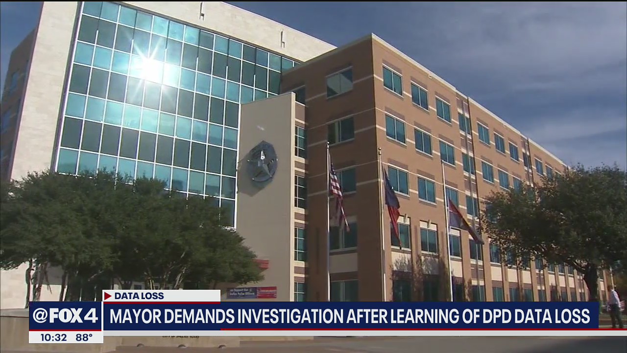 Dallas mayor calls for investigation into data lost by Dallas Police Department