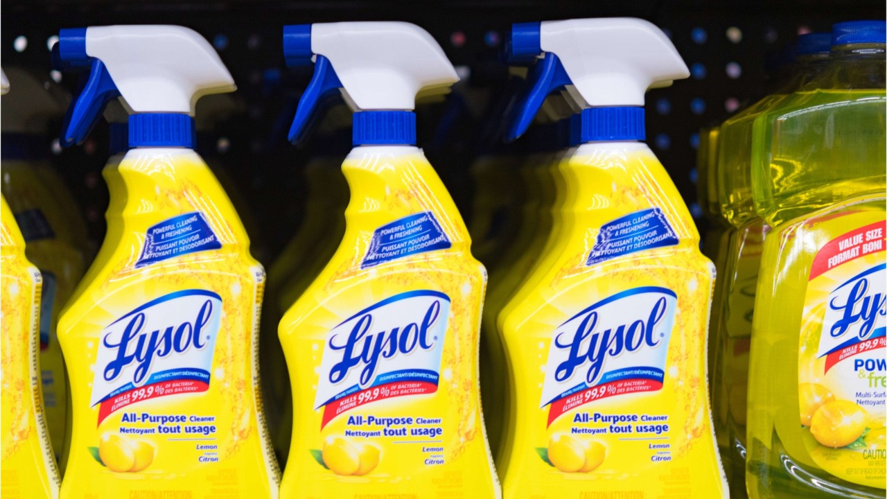 Don't inject disinfectants, Lysol warns