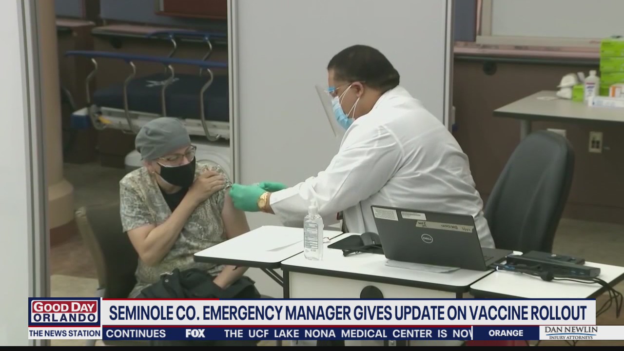 Seminole County Emergency Manager gives update on vaccine rollout