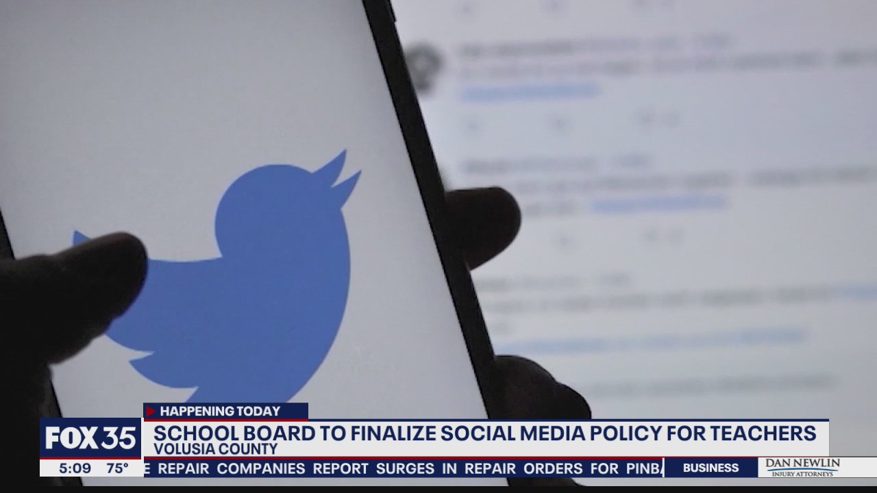 Volusia County to vote on social media policy for teachers