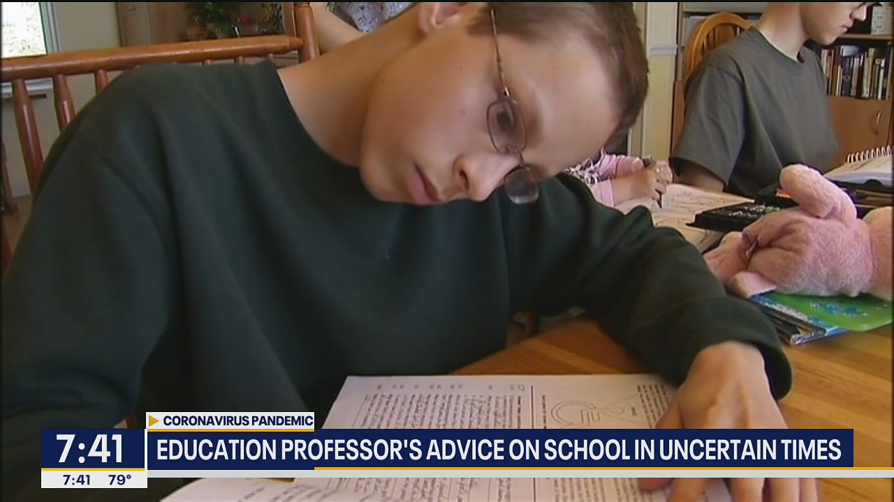 Education expert shares advice for at-home learning and school in uncertain times